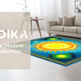 Lively Retro Circle(Blue)