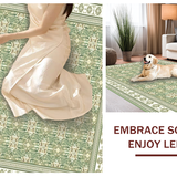 Cream Motif Vintage Inspired Aesthetic(Green)