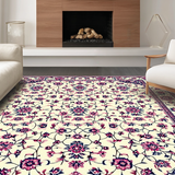 Delicate Contemporary Floral Touch(Beige)