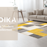 Modern Tan Gray Color Fusion(Yellow)