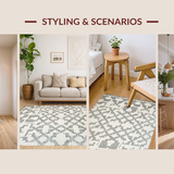 Minimalist Light Grey Linear Elements(Gray)