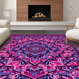 Eclectic Colorful Medallion Style(Pink)