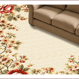 Beige Floral Vintage(Beige)