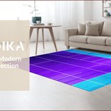 Elegant Blue and Purple Medallion(Purple)