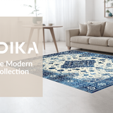 Luxurious Tiled Floral Aesthetic(Blue)