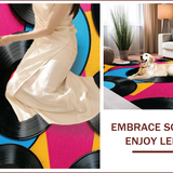 Stylish Semi Circle Patio for Nostalgic Decor(Black)