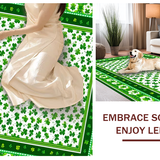 Lively Seasonal Clover Welcome Decor(Green)