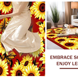Contemporary Floral Whimsy Touch(Red)