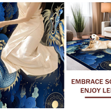 Magical Fantasy Dragon Motif(Blue)