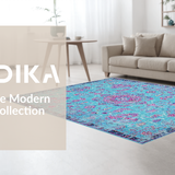 Sophisticated Abstract Color Fusion(Blue)
