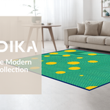 Charming Vibrant Spot Design Ensemble(Blue)
