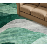 Dynamic Light Blue Linear Arrangement(Green)