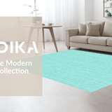Vibrant Blue and Mint Coastal Design(Blue)