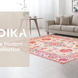 Sophisticated Neutral Floral Fusion(Ivory)