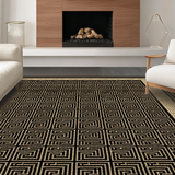 Traditional Geometric Natural Elegance(Black)