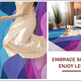 Modern Ombre Purple Blue(Blue)