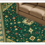 Eclectic Earthy Embroidered Motif(Green)