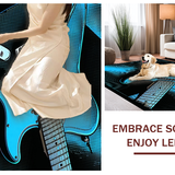 Lively Blue Tones Design(Blue)
