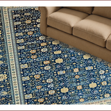 Rustic Distressed Trellis Design(Blue)