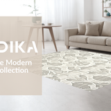 Sophisticated Striped Border Accent(Beige)