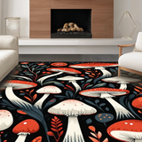 Minimalist Monochrome Floral Aesthetic(Red)