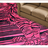 Exotic Tibetan Tiger Textile Artistry(Pink)