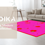 Charming Retro Tufted Motif(Pink)
