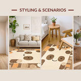 Charming Earthy Tone Plush(Beige)