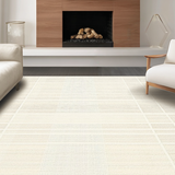 Minimalist Ivory Geometric Elegance(Beige)