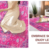 Eclectic Modern Floral Decor(Pink)