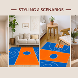 Eye Catching Court Layout Design(Blue)