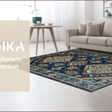 Vintage Tribal Medallion Aesthetic(Blue)