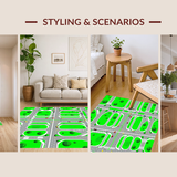 Playful Green Interactive Landscape(Green)