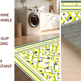 Stylish Dynamic Geometric Arrangement(Yellow)