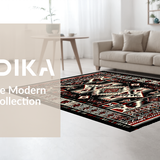Vibrant Tribal Influence with Contrast(Red)