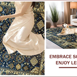 Intricate Medallion Patterned Aesthetic(Gold)