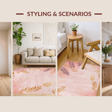 Modern Pastel Floral Overlay(Pink)