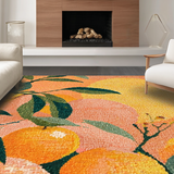 Blush Area Featuring Bright Peach and Vivid Green(Orange)