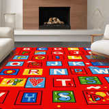 Dynamic Multi Tone Child Friendly Design(Red)