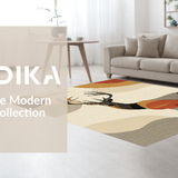 Artistic Sika Deer Textural Element(Beige)