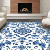Cozy Blue Tones with Delicate Accents(Blue)