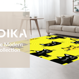 Minimalist Cute Feline Aesthetic(Yellow)