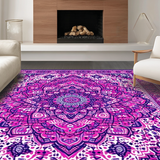 Vibrant Psychedelic Circle(Purple)