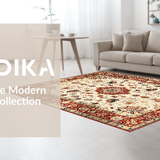 Artful Colorful Medallion Style(Beige)