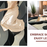 Minimalist Chic Linear Arrangement(Black)