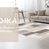 Artful Colorful Striped Motif(Gray)