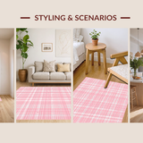 Inviting Cozy Patchwork Design(Pink)