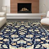 Vintage Blue Botanical Artistry(Blue)