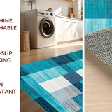 Luxurious Textured Symmetrical Arrangement(Blue)