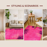 Brightly Colored Nature Scene(Pink)